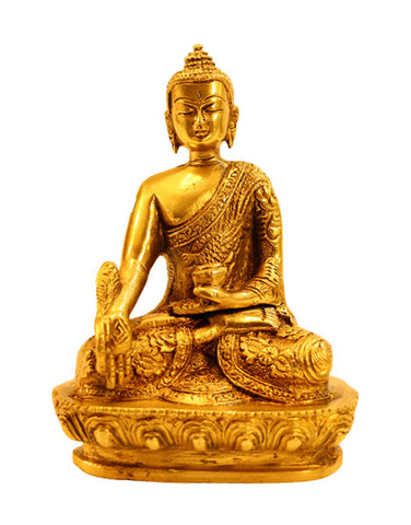 Medicine Long Life Buddha - 5" Statue