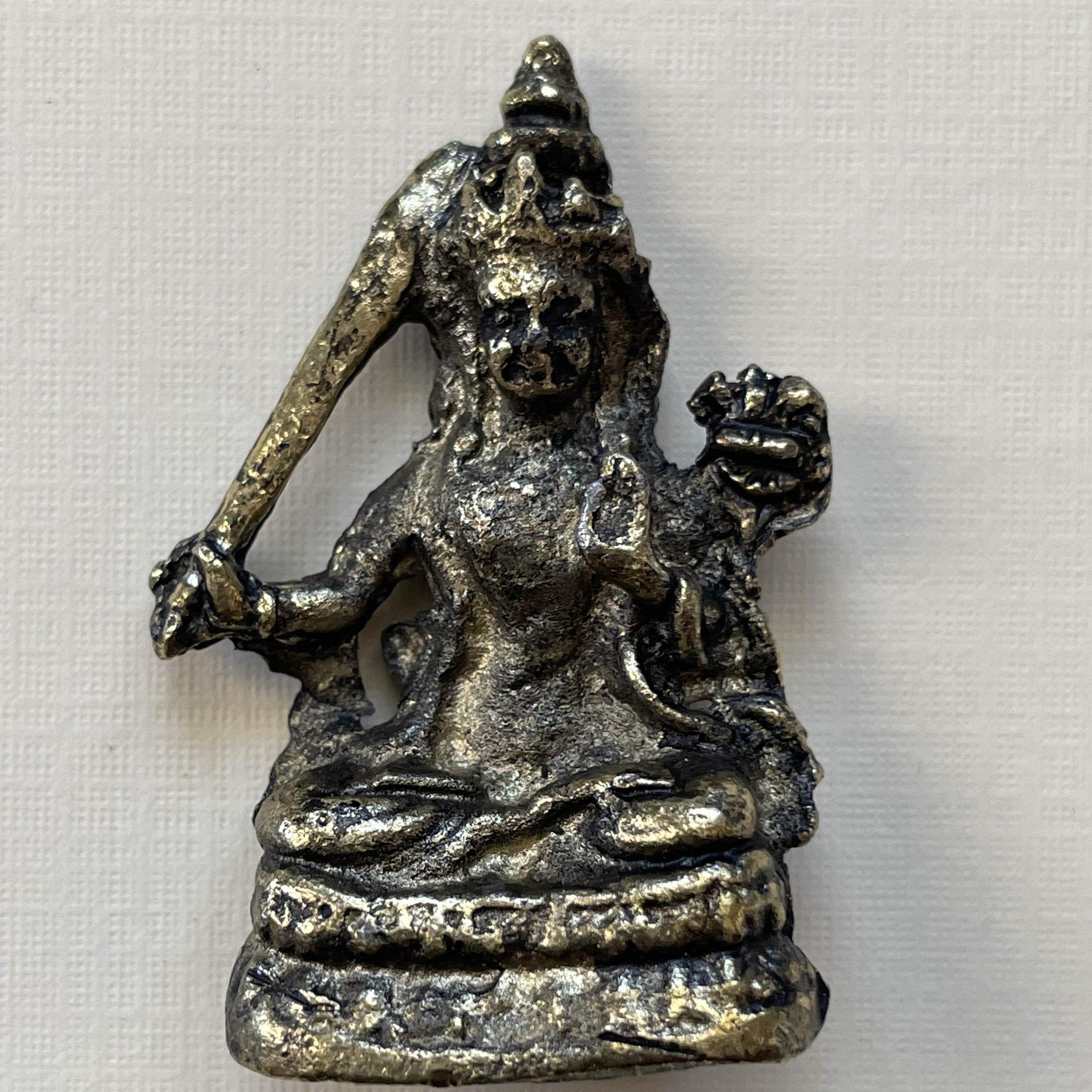 Bronze Ma Wei Seng Ge Figure
